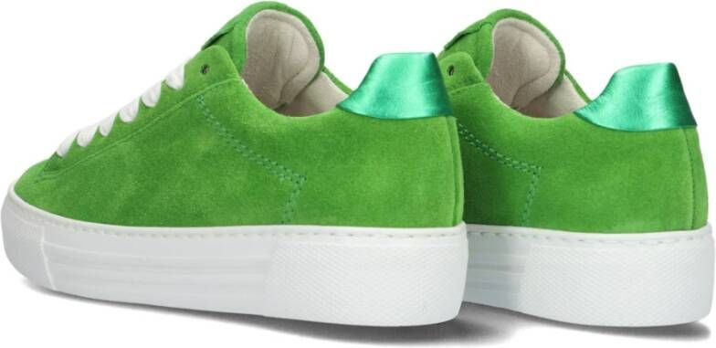 Gabor Lage Dames Sneakers Groen Green Dames