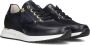 GABOR Lage Sneakers Dames 448 Maat: 42 5 Materiaal: Leer Kleur: Blauw - Thumbnail 4