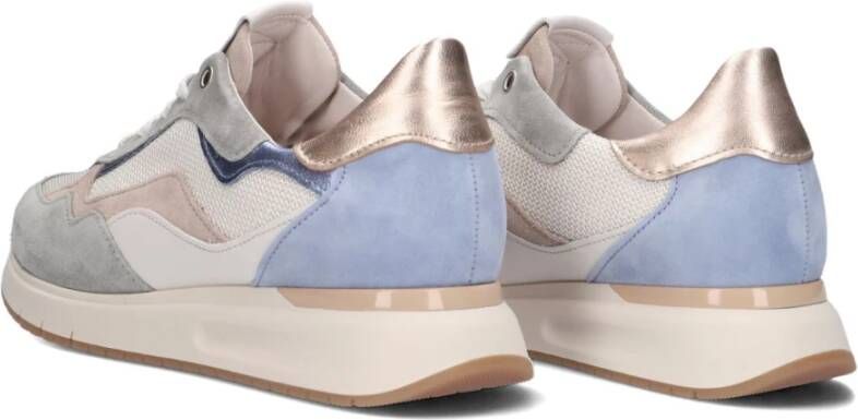Gabor Lage Sneakers in Beige Multicolor Dames