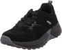 Gabor Zwarte Fluwelen Mand Sneakers Black Dames - Thumbnail 4