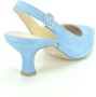 Gabor Lichtblauwe Suède Pumps 5 cm Hak Blue Dames - Thumbnail 2