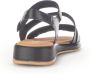 Gabor Zwarte Leren Sandalen Modern Comfortabel Black Dames - Thumbnail 10