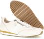 Gabor Leren Sneaker met Dubbele Ritsen Beige Dames - Thumbnail 4