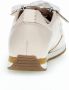 Gabor Leren Sneaker met Dubbele Ritsen Beige Dames - Thumbnail 6