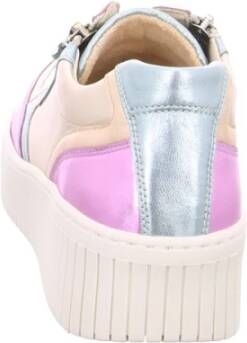 Gabor Leren Veterschoen Multicolor Dames