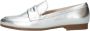 Gabor Zilveren Leren Loafers Gray Dames - Thumbnail 13