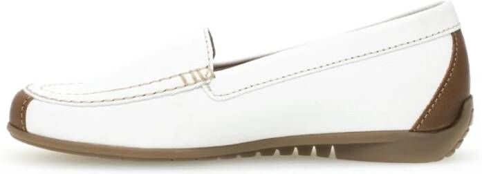 Gabor Loafers White Dames