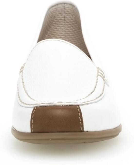 Gabor Loafers White Dames