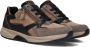 Gabor Rollingsoft Sneaker 76.878.42 Bruin Zwart Combi - Thumbnail 12
