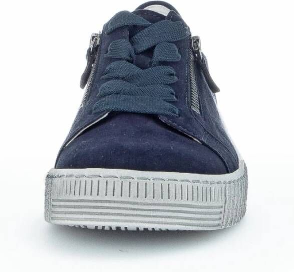 Gabor Marine fluwelen manden Blue Dames