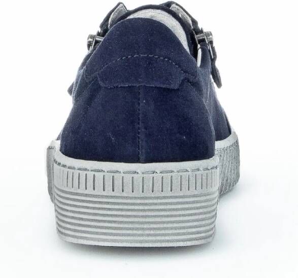 Gabor Marine fluwelen manden Blue Dames