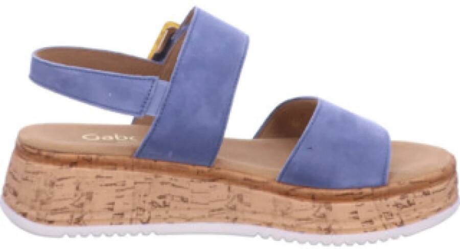 Gabor Meerkleurige dames sleehak sandalen