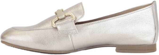 Gabor Metal Cervo Loafers Yellow Dames