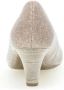 Gabor Metallic Textiel Elegant Comfortabele Hakken Gray Dames - Thumbnail 4