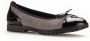Gabor Moderne ballerina's in zilver zwart synthetisch leer Multicolor Dames - Thumbnail 3