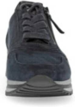 Gabor Moderne blauwe sneaker voor dames