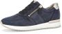 Gabor Blauw Gouden Suède Sneakers Multicolor Dames - Thumbnail 7