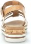 Gabor multi casual open sandals Beige Dames - Thumbnail 4