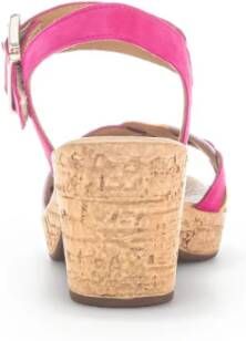 Gabor Multicolor Leren Sandalen Multicolor Dames