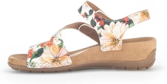 Gabor Multicolor Suède Sandalen Multicolor Dames