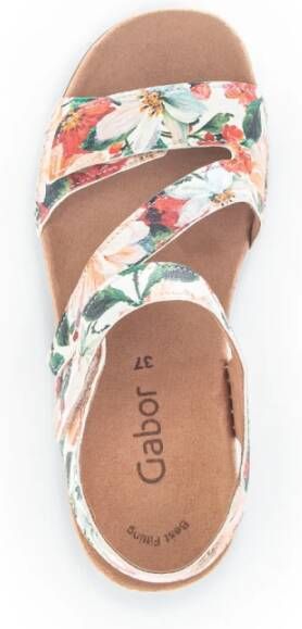 Gabor Multicolor Suède Sandalen Multicolor Dames