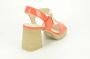 Gabor Oranje lace Sand. +Gesp DH. 6cm Orange Dames - Thumbnail 2