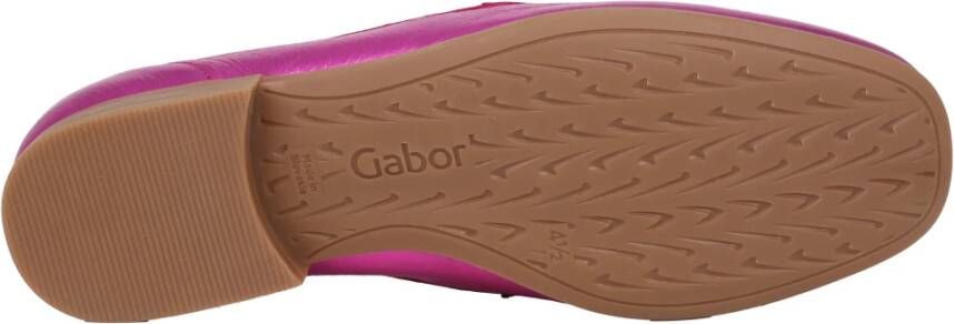 Gabor Paarse Lakleren Mocassin Loafers