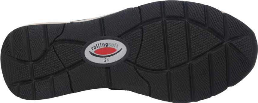 Gabor Paarse Rollende Sneaker Comfortabele Wandelschoenen