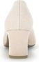 Gabor Stijlvolle Roze Suede Pumps Beige Dames - Thumbnail 5