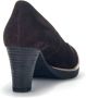 Gabor Bruine Suède Pump met 6cm Hak voor Dames Brown Dames - Thumbnail 9