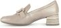 Gabor Lakleren Loafers Beige Dames - Thumbnail 4
