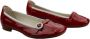 Gabor Rode Ballerina Schoenen van Lakleer - Thumbnail 2