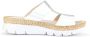 Gabor Witte leren muil sandalen White Dames - Thumbnail 9