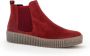 Gabor Rode Velvet Chelsea Boot Red Dames - Thumbnail 3