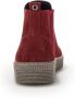 Gabor Rode Velvet Chelsea Boot Red Dames - Thumbnail 5