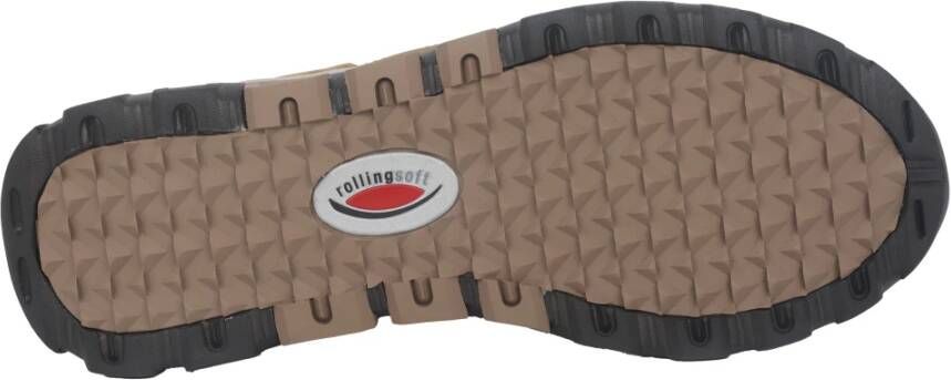 Gabor Rollende Sneaker Bruin Dames Schoeisel
