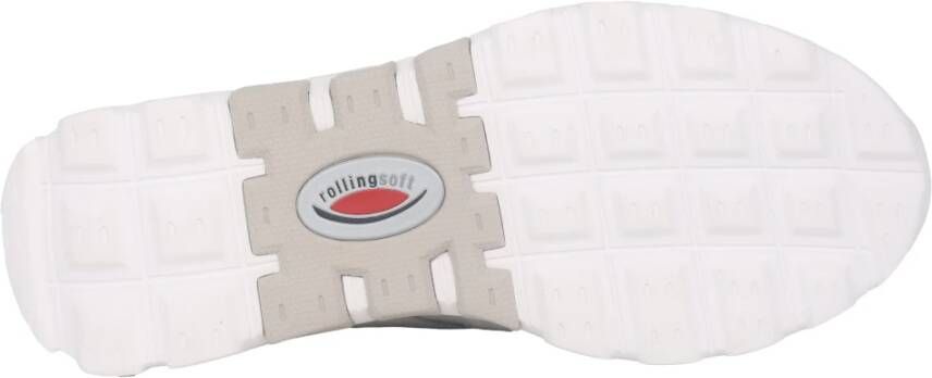 Gabor Rollende Sneaker Grijze Damesschoenen
