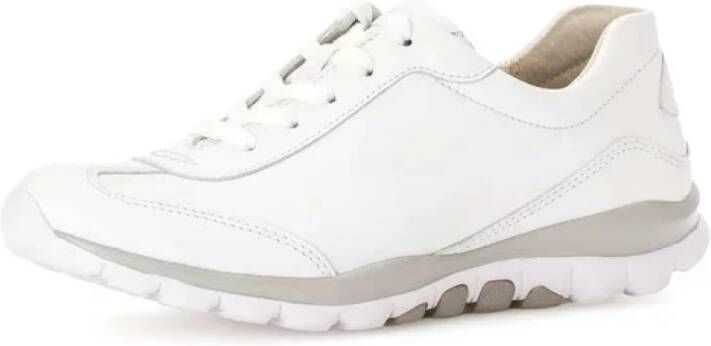 Gabor Rollende sneaker voor dames Wit