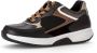 Gabor rollingsoft sensitive 56.875.87 dames rollende wandelsneaker zwart - Thumbnail 2