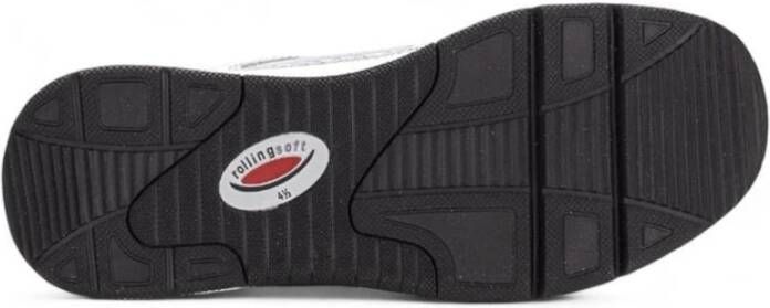 Gabor Rolling Soft Zilver Wit Sneaker