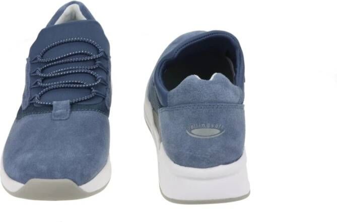 Gabor Rollingsoft Dames Walking Sneaker Blue Dames
