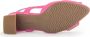 Gabor Roze Elegant Platte Sandalen Pink Dames - Thumbnail 6