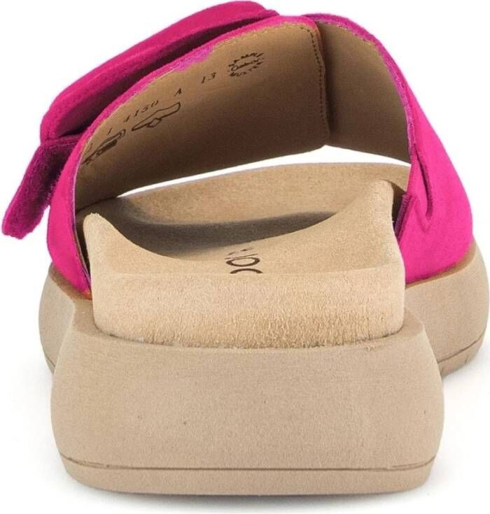 Gabor Roze Open Casual Slippers Vrouwen Pink Dames