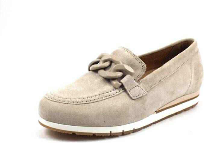 Gabor Roze Stijlvolle Schoenen Beige Dames