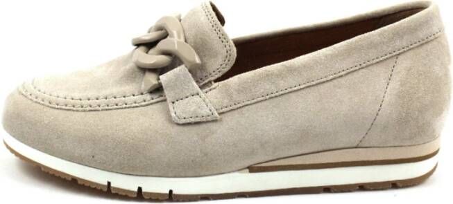 Gabor Roze Stijlvolle Schoenen Beige Dames