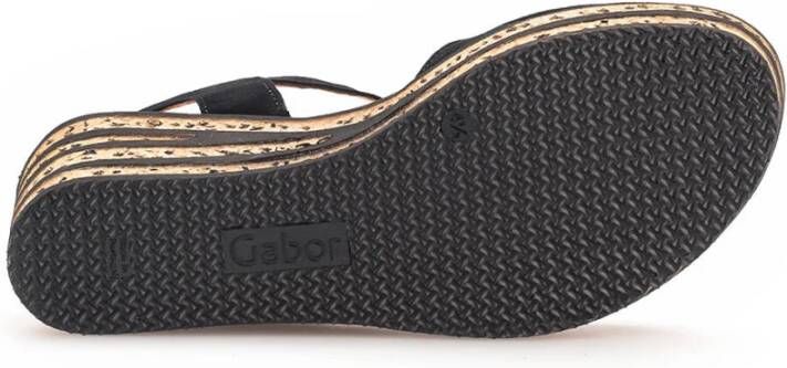 Gabor Sandalen met hak in Samtchevreau Multicolor Dames