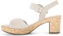 GABOR Sandalen Dames 764.1 Maat: 41 Materiaal: Suède Kleur: Taupe - Thumbnail 8