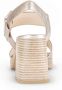 Gabor Gouden Sandalen met Blokhak Yellow Dames - Thumbnail 5