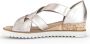 Gabor Gouden Leren Sandalen Stijlvol Ontwerp Yellow Dames - Thumbnail 15