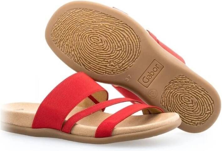 Gabor Schoenen Rood Dames